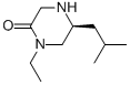 (S)-1-ethyl-5-isobutylpiperazin-2-oneStructure,106576-32-3Structure (S)-1-ethyl-5-isobutylpiperazin-2-one Structure,106576-32-3Structure