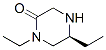 (S)-1,5-二乙基哌嗪酮結(jié)構(gòu)式_106576-36-7結(jié)構(gòu)式