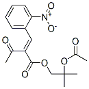 2-乙酰氧基-2-甲基丙基酯2-(2-硝基亞芐基)-3-氧代丁酸結(jié)構(gòu)式_106685-67-0結(jié)構(gòu)式
