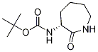 (R)-(2-氧代氮雜環(huán)庚烷-3-基)氨基甲酸叔丁酯結構式_106691-72-9結構式