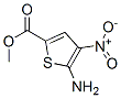 2-Thiophenecarboxylicacid,5-amino-4-nitro-,methylester(9ci)Structure,106850-17-3Structure 2-Thiophenecarboxylicacid,5-amino-4-nitro-,methylester(9ci) Structure,106850-17-3Structure