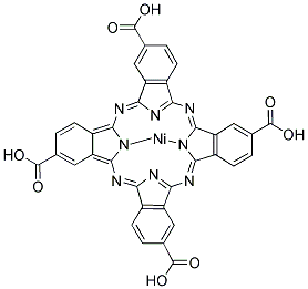 四羧基酞菁鎳結(jié)構(gòu)式_107122-90-7結(jié)構(gòu)式