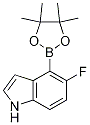 5-Fluoro-1h-indole-4-boronic acid, pinacol esterStructure,1072009-08-5Structure 5-Fluoro-1h-indole-4-boronic acid, pinacol ester Structure,1072009-08-5Structure