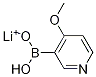 Monolithium 4-methoxypyridine-3-boronateStructure,1072946-24-7Structure Monolithium 4-methoxypyridine-3-boronate Structure,1072946-24-7Structure