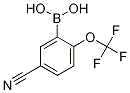 5-Cyano-2-(trifluoromethoxy)phenylboronic acidStructure,1072946-64-5Structure 5-Cyano-2-(trifluoromethoxy)phenylboronic acid Structure,1072946-64-5Structure