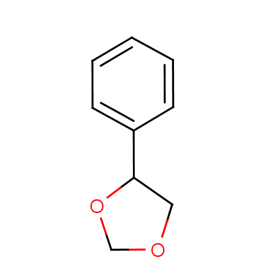 4-Phenyl-1,3-dioxolaneStructure,1075-20-3Structure 4-Phenyl-1,3-dioxolane Structure,1075-20-3Structure