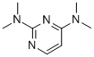 2,4-Bis(dimethylamino)-pyrimidineStructure,1076-94-4Structure 2,4-Bis(dimethylamino)-pyrimidine Structure,1076-94-4Structure