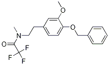 N-methyl-n-trifluoroacetyl-4-benzyloxy-3-methoxyphenethylamineStructure,1076198-60-1Structure N-methyl-n-trifluoroacetyl-4-benzyloxy-3-methoxyphenethylamine Structure,1076198-60-1Structure