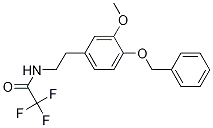 N-trifluoroacetyl-4-benzyloxy-3-methoxyphenethylamineStructure,1076199-49-9Structure N-trifluoroacetyl-4-benzyloxy-3-methoxyphenethylamine Structure,1076199-49-9Structure
