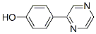4-(2-吡嗪基)苯酚結(jié)構(gòu)式_108030-86-0結(jié)構(gòu)式