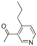 (9ci)-1-(4-丙基-3-吡啶)-乙酮結(jié)構(gòu)式_108134-82-3結(jié)構(gòu)式