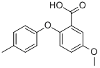 5-Methoxy-2-(p-tolyloxy)benzoic acidStructure,1081829-65-3Structure 5-Methoxy-2-(p-tolyloxy)benzoic acid Structure,1081829-65-3Structure