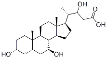 (3Alpha,5beta,7beta)-3,7,22-trihydroxycholan-24-oic acidStructure,108266-90-6Structure (3Alpha,5beta,7beta)-3,7,22-trihydroxycholan-24-oic acid Structure,108266-90-6Structure