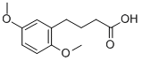 4-(2,5-Dimethoxyphenyl)butyric acidStructure,1083-11-0Structure 4-(2,5-Dimethoxyphenyl)butyric acid Structure,1083-11-0Structure