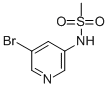 Methanesulfonamide, N-(5-bromo-3-pyridinyl)-Structure,1083326-18-4Structure Methanesulfonamide, N-(5-bromo-3-pyridinyl)- Structure,1083326-18-4Structure