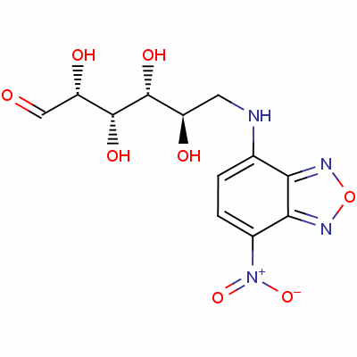 (2R,3S,4R,5R)-2,3,4,5-四羥基-6-[(4-硝基-2,1,3-苯并惡二唑-7-基)氨基]己醛結(jié)構(gòu)式_108708-22-1結(jié)構(gòu)式