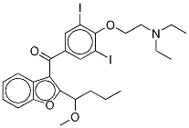 1-Methoxy AmiodaroneStructure,1087223-70-8Structure 1-Methoxy Amiodarone Structure,1087223-70-8Structure
