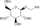 Ethyl β-thioglucopyranoside tetrabenzylStructure,108739-67-9Structure Ethyl β-thioglucopyranoside tetrabenzyl Structure,108739-67-9Structure