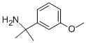 2-(3-Methoxyphenyl)propan-2-amineStructure,109138-28-5Structure 2-(3-Methoxyphenyl)propan-2-amine Structure,109138-28-5Structure