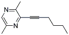 Pyrazine, 3-(1-hexynyl)-2,5-dimethyl-(9ci)Structure,109191-81-3Structure Pyrazine, 3-(1-hexynyl)-2,5-dimethyl-(9ci) Structure,109191-81-3Structure