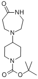 4-(5-氧代-[1,4]二氮雜環(huán)庚烷-1-基)-哌啶-1-羧酸叔丁酯結(jié)構(gòu)式_1092351-45-5結(jié)構(gòu)式