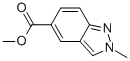 2-Methyl-2h-indazole-5-carboxylic acid methyl ester Structure,1092351-86-4Structure