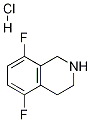 Isoquinoline, 5,8-difluoro-1,2,3,4-tetrahydro-, hydrochlorideStructure,1093064-83-5Structure Isoquinoline, 5,8-difluoro-1,2,3,4-tetrahydro-, hydrochloride Structure,1093064-83-5Structure