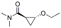 反式-(9ci)-2-乙氧基-N,N-二甲基-環(huán)丙烷羧酰胺結(jié)構(gòu)式_109459-24-7結(jié)構(gòu)式