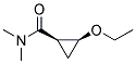 順式-(9ci)-2-乙氧基-N,N-二甲基-環(huán)丙烷羧酰胺結(jié)構(gòu)式_109459-25-8結(jié)構(gòu)式
