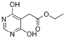 Ethyl 2-(4,6-dihydroxy-5-pyrimidyl)acetateStructure,1095822-20-0Structure Ethyl 2-(4,6-dihydroxy-5-pyrimidyl)acetate Structure,1095822-20-0Structure