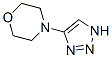 Morpholine, 4-(1h-1,2,3-triazol-4-yl)-(9ci)Structure,109831-91-6Structure Morpholine, 4-(1h-1,2,3-triazol-4-yl)-(9ci) Structure,109831-91-6Structure