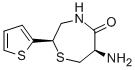 (2R,6R)-6-氨基-2-(2-噻吩基)-1,4-硫氮雜環(huán)庚-5-酮結(jié)構(gòu)式_110221-27-7結(jié)構(gòu)式