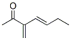 4-Hepten-2-one, 3-methylene-, (e)-(9ci)Structure,110354-34-2Structure 4-Hepten-2-one, 3-methylene-, (e)-(9ci) Structure,110354-34-2Structure