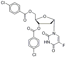 3,5-Di-o-p-chlorobenzoyl alpha-floxuridineStructure,110558-30-0Structure 3,5-Di-o-p-chlorobenzoyl alpha-floxuridine Structure,110558-30-0Structure