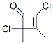 2-Cyclobuten-1-one, 2,4-dichloro-3,4-dimethyl-Structure,110655-89-5Structure 2-Cyclobuten-1-one, 2,4-dichloro-3,4-dimethyl- Structure,110655-89-5Structure