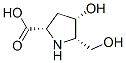 L-proline, 4-hydroxy-5-(hydroxymethyl)-, (2-alpha-,4-alpha-,5-alpha-)-(9ci)Structure,110658-38-3Structure L-proline, 4-hydroxy-5-(hydroxymethyl)-, (2-alpha-,4-alpha-,5-alpha-)-(9ci) Structure,110658-38-3Structure