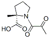 L-proline, 1-(1,2-dioxopropyl)-2-methyl-Structure,110706-85-9Structure L-proline, 1-(1,2-dioxopropyl)-2-methyl- Structure,110706-85-9Structure