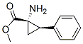 (1s-cis)-(9ci)-(9ci)-1-氨基-2-苯基-環(huán)丙烷羧酸甲酯結(jié)構(gòu)式_110769-86-3結(jié)構(gòu)式
