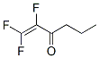 1,1,2-三氟-1-己烯-3-酮結(jié)構(gòu)式_110784-70-8結(jié)構(gòu)式