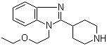 1-(2-Ethoxyethyl)-2-(4-piperidinyl)-1h-benzimidazoleStructure,110963-63-8Structure 1-(2-Ethoxyethyl)-2-(4-piperidinyl)-1h-benzimidazole Structure,110963-63-8Structure