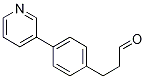 4-(3-吡啶)-苯丙醛結(jié)構(gòu)式_1116382-61-6結(jié)構(gòu)式