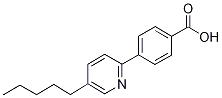4-(5-Pentyl-2-pyridinyl)benzoic acidStructure,111647-49-5Structure 4-(5-Pentyl-2-pyridinyl)benzoic acid Structure,111647-49-5Structure