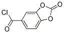 1,3-Benzodioxole-5-carbonyl chloride, 2-oxo-(9ci)Structure,112057-04-2Structure 1,3-Benzodioxole-5-carbonyl chloride, 2-oxo-(9ci) Structure,112057-04-2Structure
