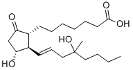 (11Alpha,13e)-11,16-dihydroxy-16-methyl-9-oxo-prost-13-en-1-oicacidStructure,112137-89-0Structure (11Alpha,13e)-11,16-dihydroxy-16-methyl-9-oxo-prost-13-en-1-oicacid Structure,112137-89-0Structure