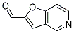 呋喃并[3,2-c]吡啶-2-羧醛結(jié)構(gòu)式_112372-07-3結(jié)構(gòu)式