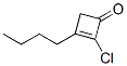2-Cyclobuten-1-one, 3-butyl-2-chloro-Structure,112381-37-0Structure 2-Cyclobuten-1-one, 3-butyl-2-chloro- Structure,112381-37-0Structure