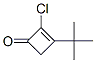 2-Cyclobuten-1-one, 2-chloro-3-(1,1-dimethylethyl)-Structure,112381-38-1Structure 2-Cyclobuten-1-one, 2-chloro-3-(1,1-dimethylethyl)- Structure,112381-38-1Structure