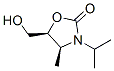 (9ci)-5-(羥基甲基)-4-甲基-3-(1-甲基乙基)-,(4s-順式)-2-噁唑烷酮結(jié)構(gòu)式_112395-65-0結(jié)構(gòu)式