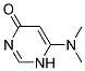 4(1H)-pyrimidinone, 6-(dimethylamino)-(9ci)Structure,1124-21-6Structure 4(1H)-pyrimidinone, 6-(dimethylamino)-(9ci) Structure,1124-21-6Structure
