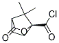 (1s)-(9ci)-7,7-二甲基-3-氧代-2-噁雙環(huán)[2.2.1]庚烷-1-羰酰氯結構式_112457-40-6結構式
